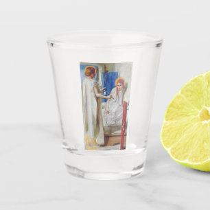 Copo De Shot Anunciação de Dante Gabriel Rossetti