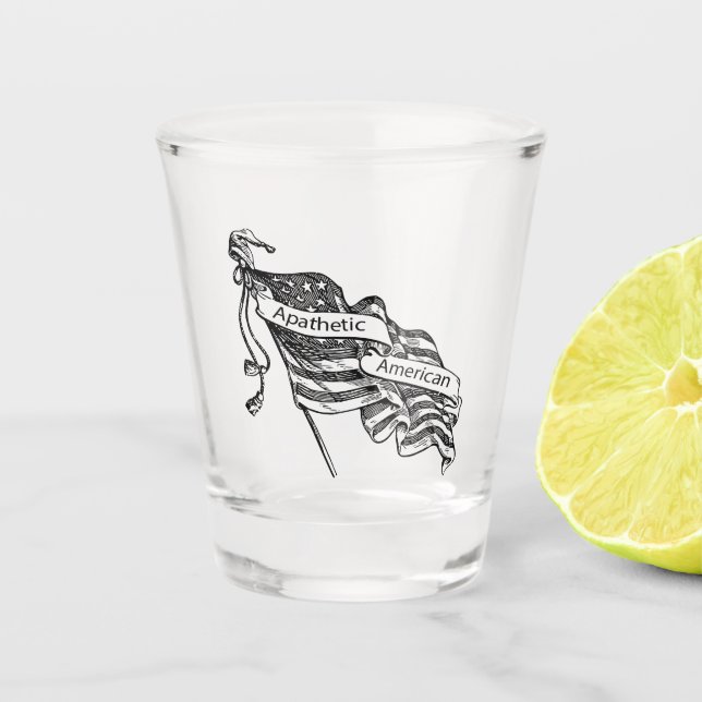 Copo De Shot Apaético Americano (Frente)