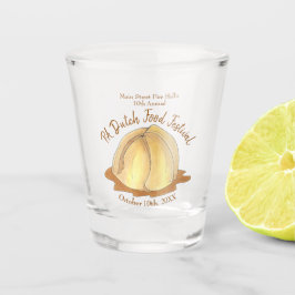 Copo De Shot Apple Dumplings Amish Pensilvânia Comida Holandesa