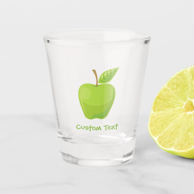 Copo De Shot Apple Green (Frente)
