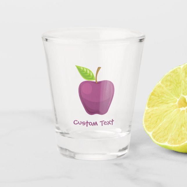 Copo De Shot Apple Purple (Frente)