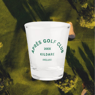 Copo De Shot Après Golf Club Forest Green Golf Social Crest