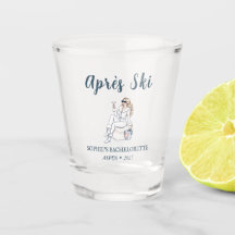 Après Ski Bachelorette Personalizado Alpine Chic