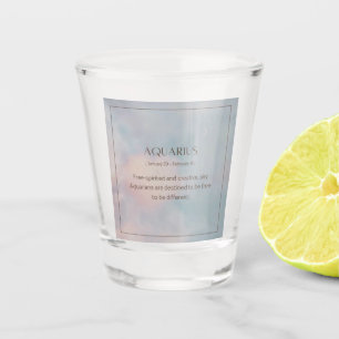 Copo De Shot Aquarius Feminine Shot Glass