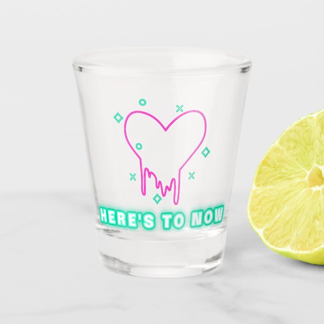 Copo De Shot Aqui está para agora (Frente)