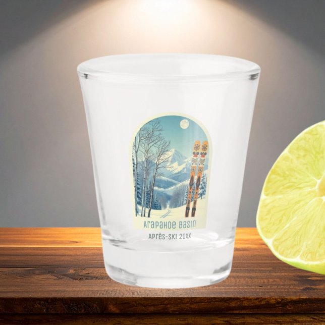 Copo De Shot Arapahoe Basin Colorado  Shot glass (Criador carregado)