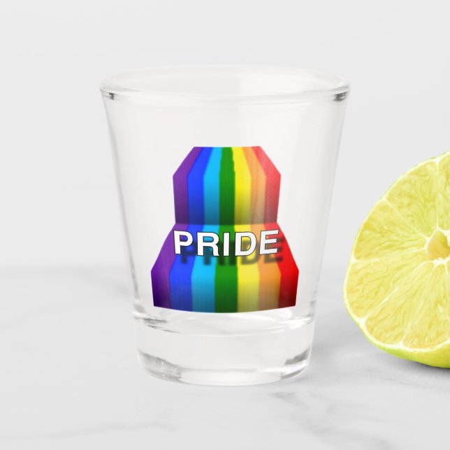 COPO DE SHOT ARCO-ÍRIS ORGULHO #2 (Frente)