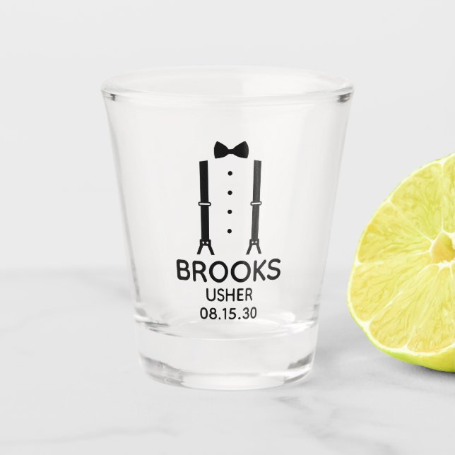 Copo De Shot Arco Preto-Osher (Frente)