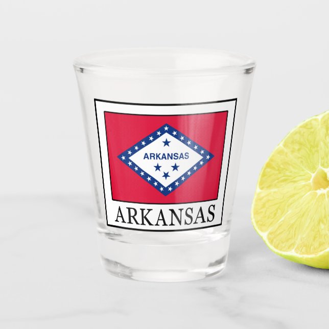 Copo De Shot Arkansas (Frente)