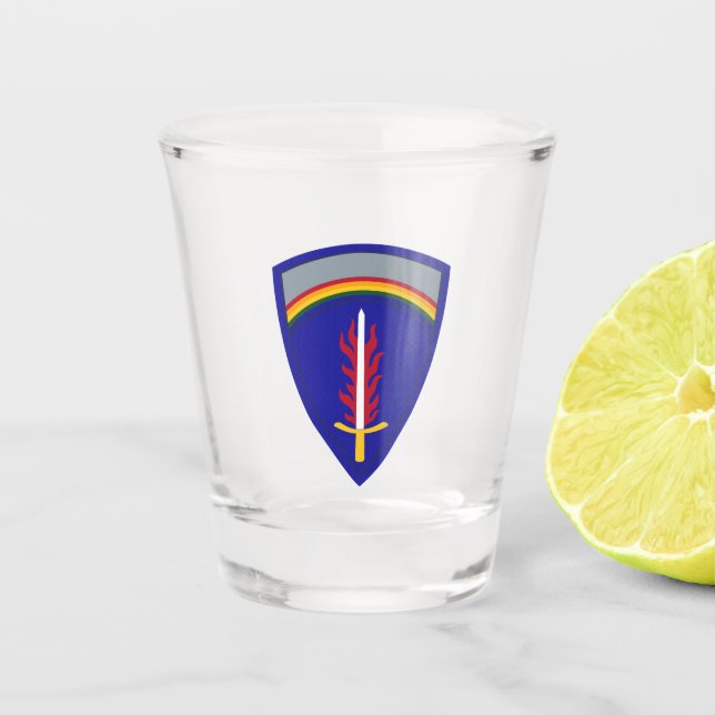 Copo De Shot Army Europe USAREUR (Frente)