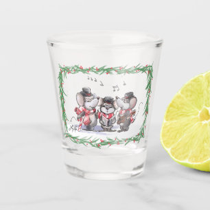 Copo De Shot Arrefecimento com microfone, Mac & Moe Shot Glass