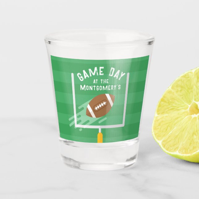 Copo De Shot Arremate de Futebol Americano (Frente)