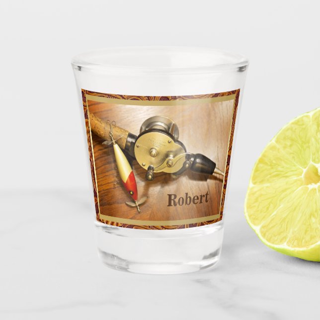Copo De Shot Arroz De Pesca Personalizado (Frente)