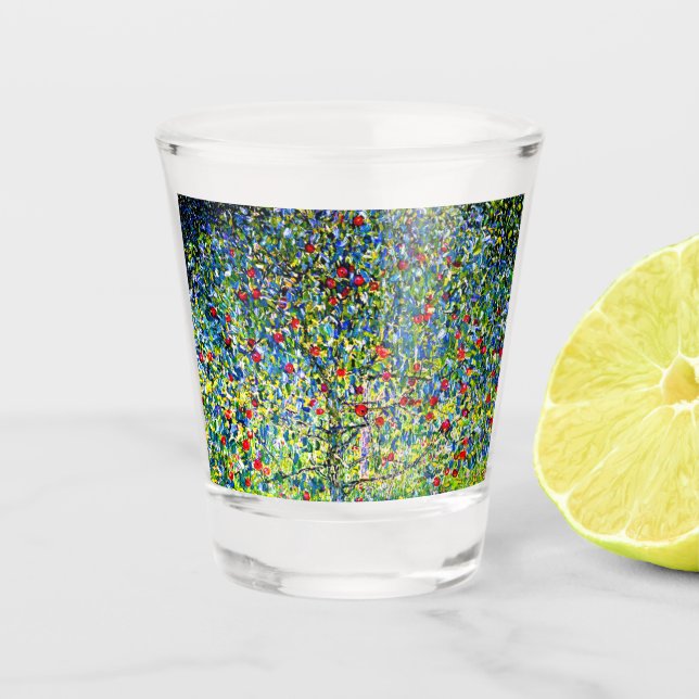 Copo De Shot Árvore da Apple Gustav Klimt (Frente)