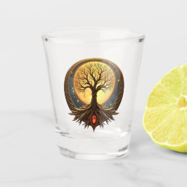Copo De Shot Árvore da Vida – Iluminação ao Luar