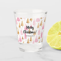 Árvore Rosa Dourada Feliz de Natal