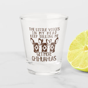 Copo De Shot As vozes de Littles obtêm mais chihuahuas