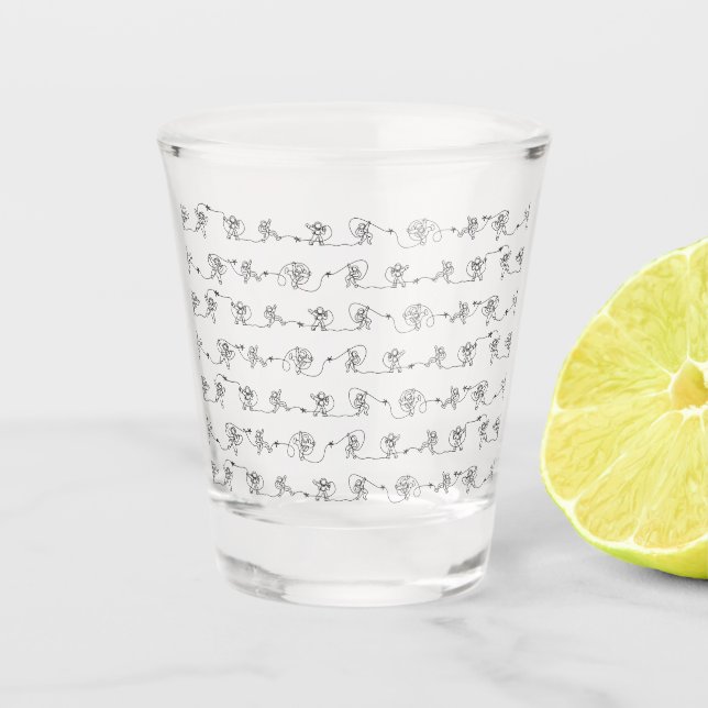 Copo De Shot Astronauta Shot Glass (Frente)