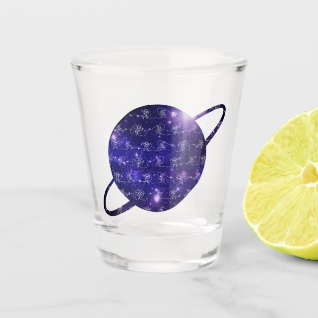 Copo De Shot Astronauta Shot Glass (Frente)