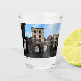 Copo De Shot Através da passagem