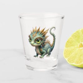 Copo De Shot Auren – Pequeno Dragão da Floresta Esmeralda