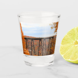 Copo De Shot Autumn Na Ponte Kinzua Souvenir