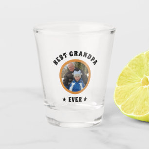Copo De Shot Avô Personalizado Melhor de Todos os Tempos com Fo