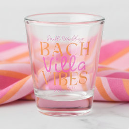 Copo De Shot Bach Villa Vibes - Tropical Rosa e Laranja