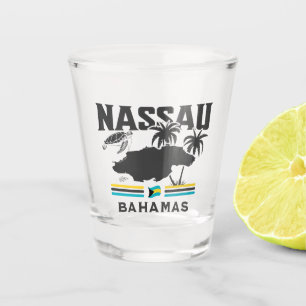 Copo De Shot Bahamas Souvenir Presente: Independência de Nassau