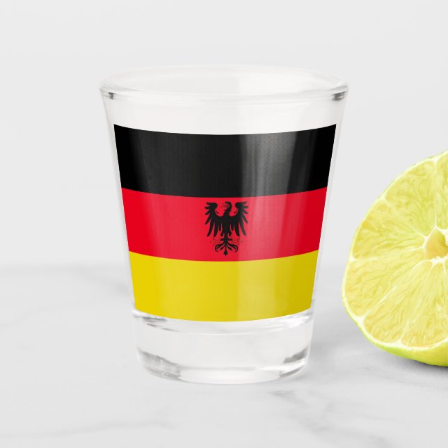 Copo De Shot bandeira alemã (Frente)