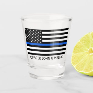 Copo De Shot Bandeira americana fina feita sob encomenda de