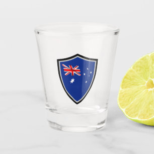 Copo De Shot bandeira australiana