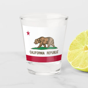 COPO DE SHOT BANDEIRA CALIFORNIA