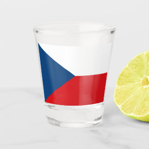 Copo De Shot Bandeira Checa