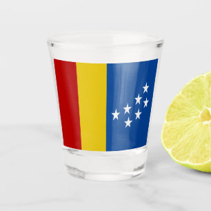 Copo De Shot Bandeira da cidade de Durham