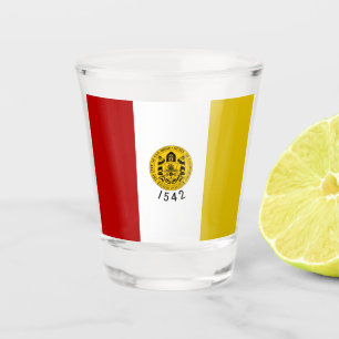 Copo De Shot Bandeira da cidade de San Diego