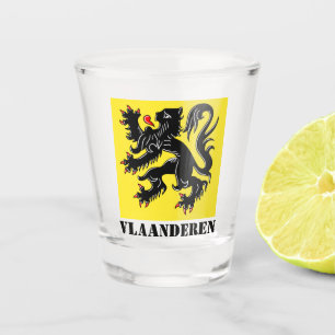 Copo De Shot Bandeira da Flandres