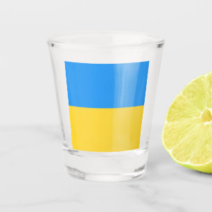 Copo De Shot Bandeira da Ucrânia