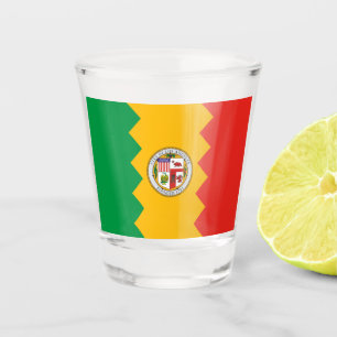 Copo De Shot Bandeira de Los Angeles (Califórnia, EUA)
