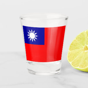 Copo De Shot Bandeira de Taiwan: República da China, Taipé Chin