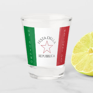 Copo De Shot Bandeira do Festa della Repubblica