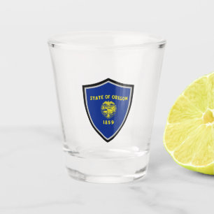 Copo De Shot bandeira do Oregon
