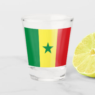 Copo De Shot Bandeira do Senegal