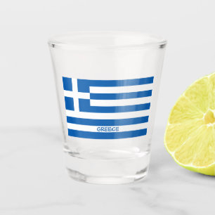 Copo De Shot Bandeira grega