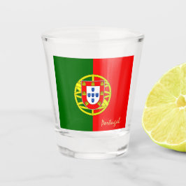 Copo De Shot Bandeira Portuguesa e País Patrimônio/Esportes