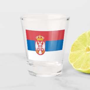 Copo De Shot Bandeira Sérvia