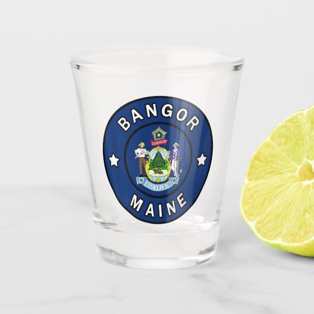 Copo De Shot Bangor Maine (Frente)