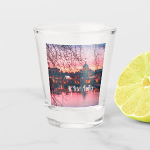 Copo De Shot Basilica de Peter, Roma, Itália