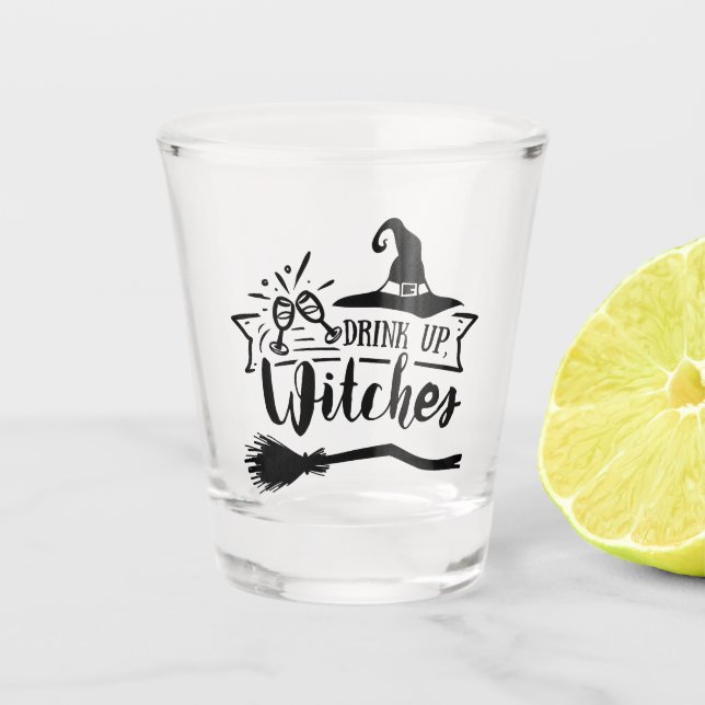 Copo De Shot Beber Bruxas (Frente)