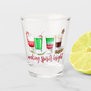 Copo De Shot Bebidas de Natal para Alegrar o Espírito
